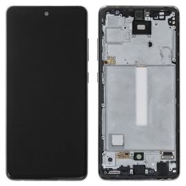 Дисплей Samsung Galaxy A52 SM-A525 / SM-A526 / SM-A528 OR (Assembled Service Pack) with frame Black
