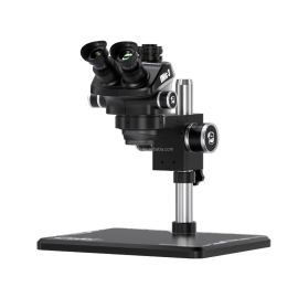 Мікроскоп тринокулярний Mechanic iMic 3-B11 (7-50X) з підсвіткою LS5 Black