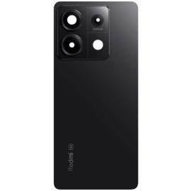 Задня частина корпусу Xiaomi Redmi Note 13 Pro 5G Midnight Black (з склом камери) Original (PRC)