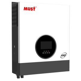 Інвертор сонячний, гібридний, з чистою синусоїдою MUST PV19-6248 EXP, Wi-Fi, 48V, 6200W