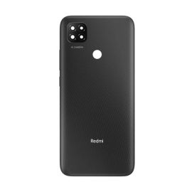 Задня частина корпусу Xiaomi Redmi 9C Grey (з склом камери) Original (PRC)