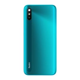 Задня частина корпусу Xiaomi Redmi 9A Green (з склом камери) Original (PRC)