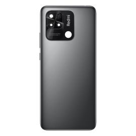 Задня частина корпусу Xiaomi Redmi 10C Graphite Gray (з склом камери) Original (PRC)
