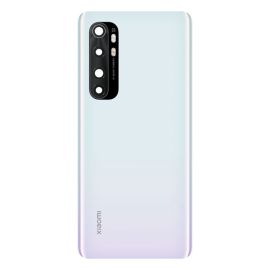 Задня частина корпусу Xiaomi Mi Note 10 Lite White (з склом камери) Original (PRC)