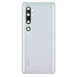 Задня частина корпусу Xiaomi Mi Note 10 / Mi Note 10 Pro White (з склом камери) Original (PRC)