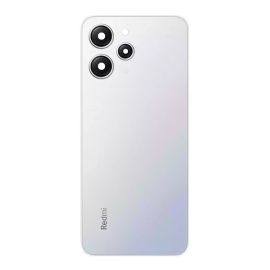 Задня частина корпусу Xiaomi Redmi 12 Polar Silver (з склом камери) Original (PRC)