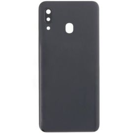 Задня частина корпусу Samsung Galaxy A30 SM-A305 Black (з склом камери) Original (PRC)