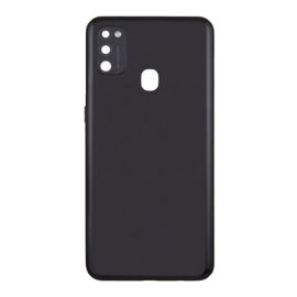Задня частина корпусу Samsung Galaxy M21 2020 SM-M215 Black (з склом камери) Original (PRC)