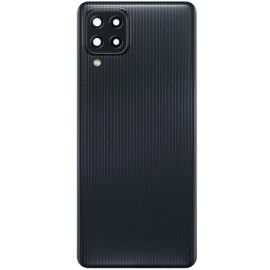 Задня частина корпусу Samsung Galaxy M32 SM-M325FV Black (з склом камери) Original (PRC)