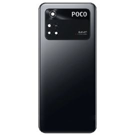 Задня частина корпусу Xiaomi Poco M4 Pro 4G Black (з склом камери) Original (PRC)