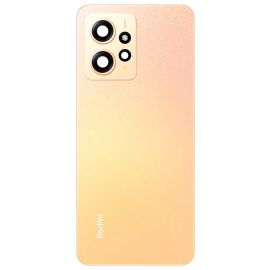 Задня частина корпусу Xiaomi Redmi Note 12 4G Gold (з склом камери) Original (PRC)