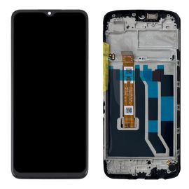 Дисплей Oppo A38 / Oppo A18 (CPH2579 / CPH2591) complete with frame Black Original (OEM)