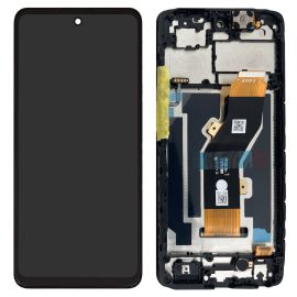 Дисплей Tecno Spark 20C complete with frame Black Original (OEM)