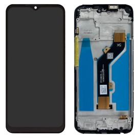 Дисплей Tecno Spark 8C complete with frame Black Original (OEM)