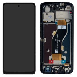 Дисплей ZTE Blade A75 4G complete with frame Black Original (OEM)