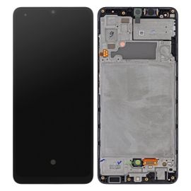 Дисплей Samsung Galaxy A32 4G SM-A325 OR (Assembled Service Pack) with frame Black