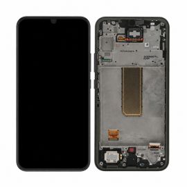 Дисплей Samsung Galaxy A34 5G SM-A346 OR (Assembled Service Pack) with frame Black
