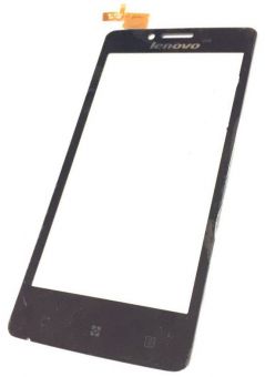 Тачскрін Lenovo A765e Black, Уцінка