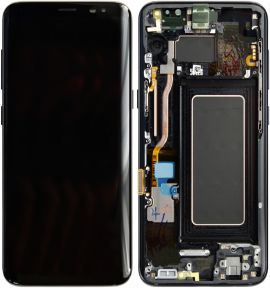 Дисплей Samsung Galaxy S8 SM-G950 OR 100% (Service Pack) with frame Black