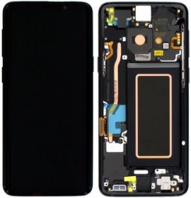 Дисплей Samsung Galaxy S9 SM-G960 OR 100% (Service Pack) with frame Black