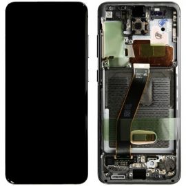Дисплей Samsung Galaxy S20 SM-G980 / G981 OR 100% (Service Pack) with frame Gray Cosmic
