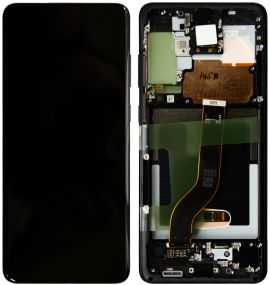 Дисплей Samsung Galaxy S20 Plus SM-G985 / G986 OR 100% (Service Pack) with frame Black