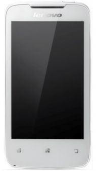 Дисплей Lenovo A390 complete with touch (6 pin) and frame White