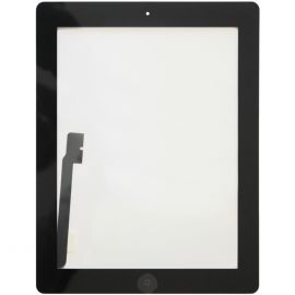 Тачскрін для iPad 3 / iPad 4 (A1416 / A1430 / A1403 / A1458 / A1459 / A1460), з кнопкою Black