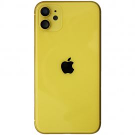 Корпус iPhone 11 (з кнопками та SIM-лотком) Yellow Original (PRC)