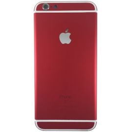 Корпус iPhone 6 (з кнопками та SIM-лотком) Red Copy