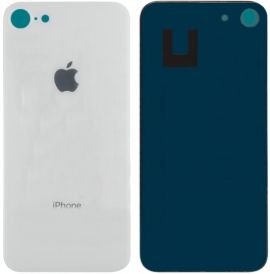 Кришка задня iPhone 8 (4.7") White (великий виріз під камеру)