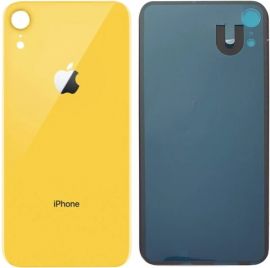 Кришка задня iPhone XR Yellow (великий виріз під камеру)