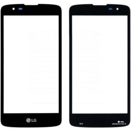 Скло дисплея LG K8 K350E Black (для переклеювання)