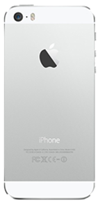Корпус iPhone 5S (з кнопками та SIM-лотком) Silver Original (PRC)
