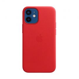 Чохол (Leather Case) для iPhone 12 mini with magsafe Red