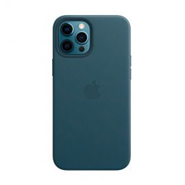Чохол (Leather Case) для iPhone 12 Pro Max with magsafe Baltic Blue