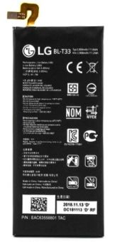 Акумулятор BL-T33 (3000mAh) для LG Q6 M700 / M703 LGM-X600L / X600K / X600S / US700