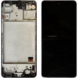 Дисплей Samsung Galaxy M31S SM-M317 OR 100% (Service Pack) with frame Black