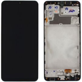 Дисплей Samsung Galaxy M32 SM-M325 OR 100% (Service Pack) with frame Black