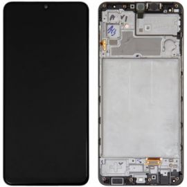 Дисплей Samsung Galaxy M32 SM-M325 with frame Black (Original AMOLED)