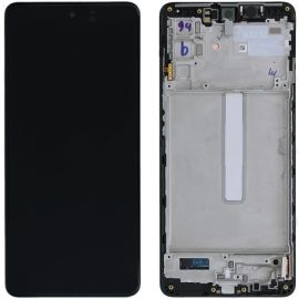 Дисплей Samsung Galaxy M52 5G SM-M526 OR 100% (Service Pack) with frame Black