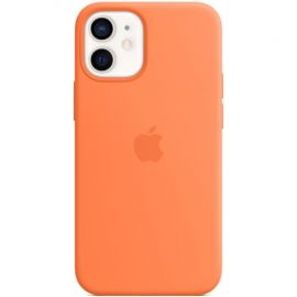 Чохол (Sillicon Case) для iPhone 12 mini with magsafe and splash Kumquat