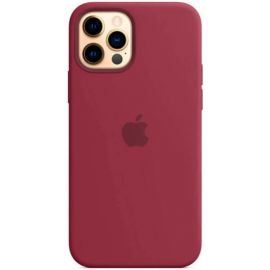 Чохол (Sillicon Case) для iPhone 12 / iPhone 12 Pro with magsafe and splash Plum