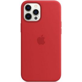 Чохол (Sillicon Case) для iPhone 12 Pro Max with magsafe and splash Red