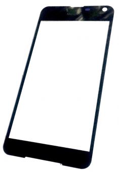 Скло дисплея Microsoft 650 Black (для переклеювання)