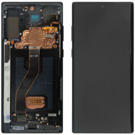 Дисплей Samsung Galaxy Note 10 Plus SM-N975 complete with frame Black (Original AMOLED)