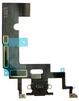 Шлейф зарядки для iPhone XR (6.1") Black H/C