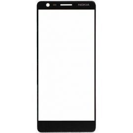 Скло дисплея Nokia 3.1 Black (для переклеювання)