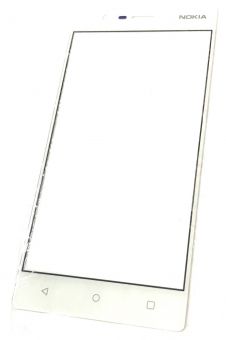 Скло дисплея Nokia 3 White (для переклеювання)