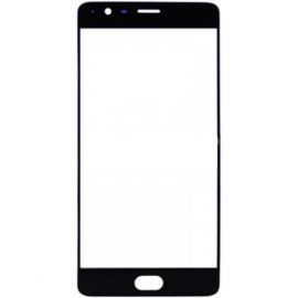 Скло дисплея OnePlus 3 / 3T Black + OCA (для переклеювання)